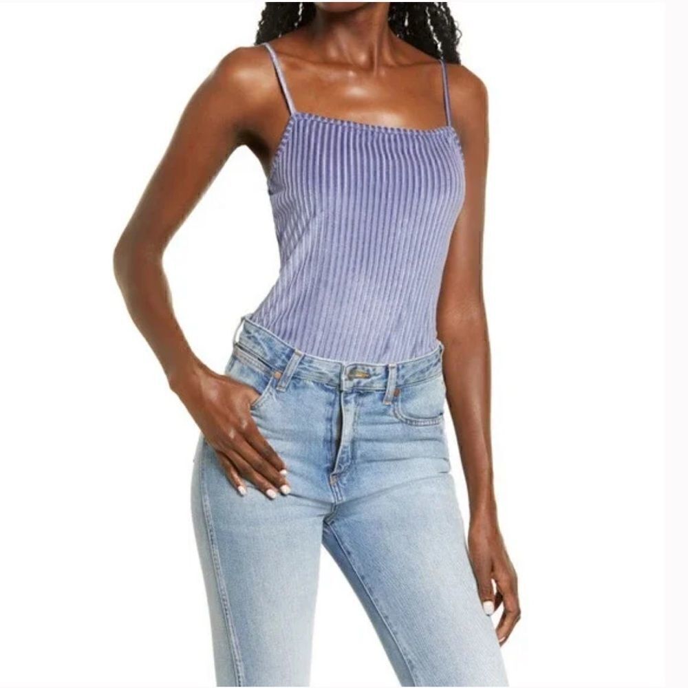 La la land | burnout velvet bodysuit